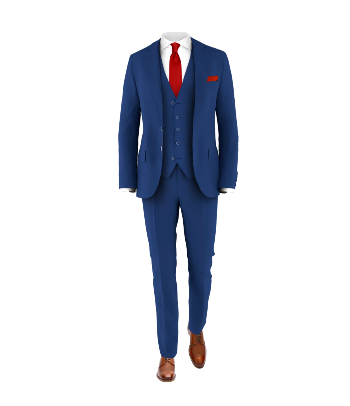 Blue Suit & Fire Red Tie | Suits for Weddings | Grooms Club Blue Suit & Fire Red Tie | Suits for Weddings | Grooms Club