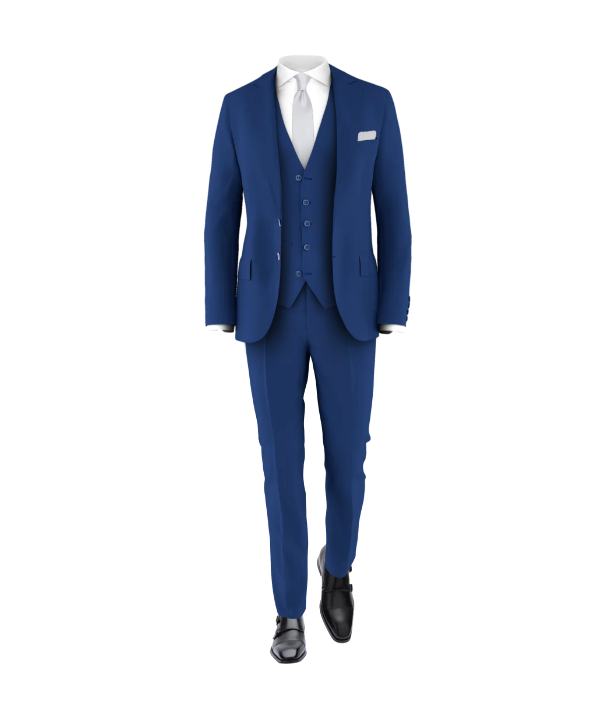 Blue Suit Grey Tie Suits for Weddings Grooms Club