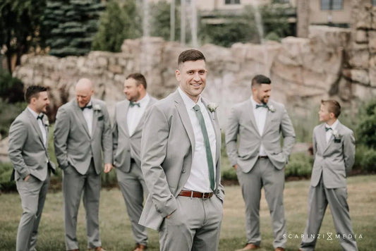 Suit and Tie Combo Inspiration: Sharp Looks from Grooms Club