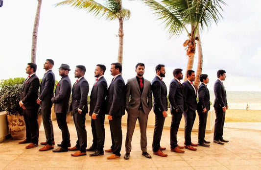 Should Groomsmen Wear Suits or Tuxedos?
