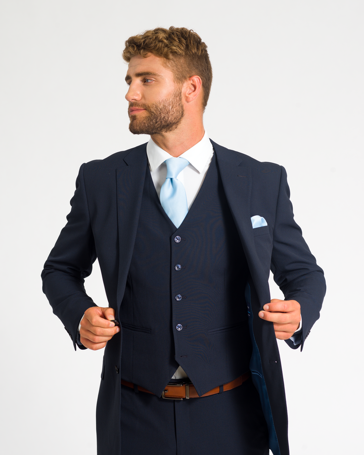 Men's Green 4PC Big and Tall Dress Tuxedo Wedding Vest main image 0