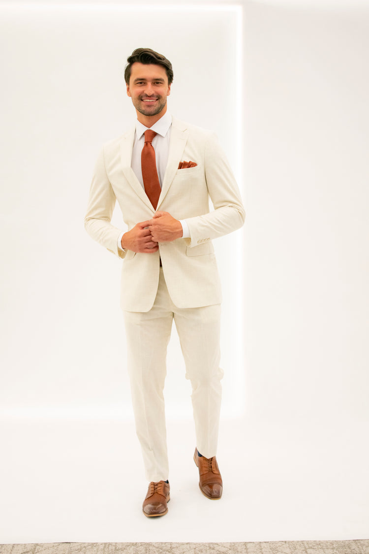 Tan Suit