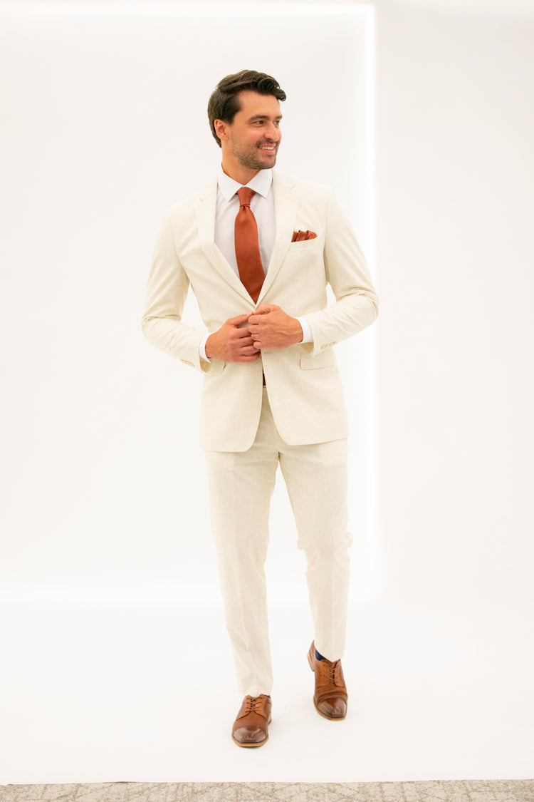 Tan Suit