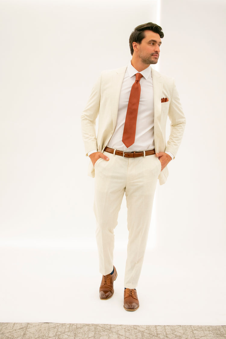 Tan Suit