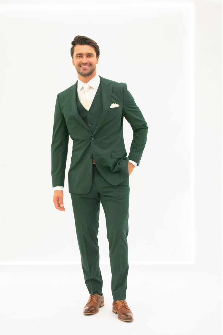 Green Men's Suit | Groomsmen Wedding Tuxedo's | 3 Piece Suits Green Men's Suit | Groomsmen Wedding Tuxedo's | 3 Piece Suits