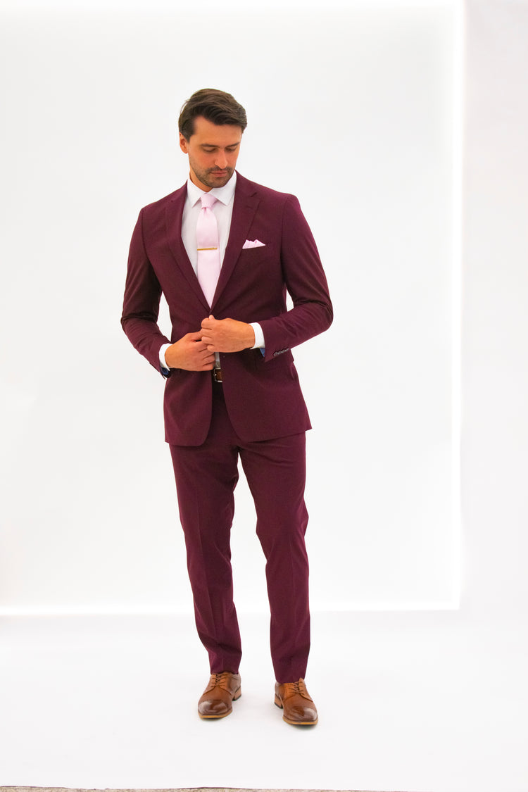 Burgundy Suit