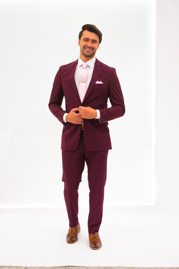 Burgundy Suit