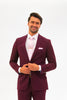 Burgundy Suit Jacket