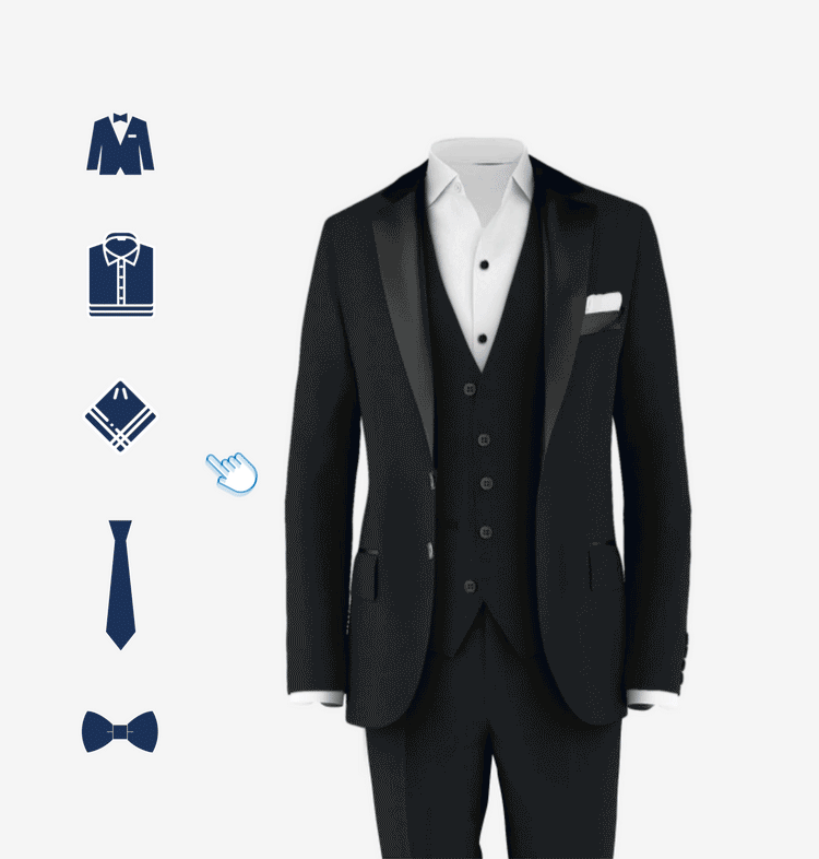 Men's Green 4PC Big and Tall Dress Tuxedo Wedding Vest main image 0