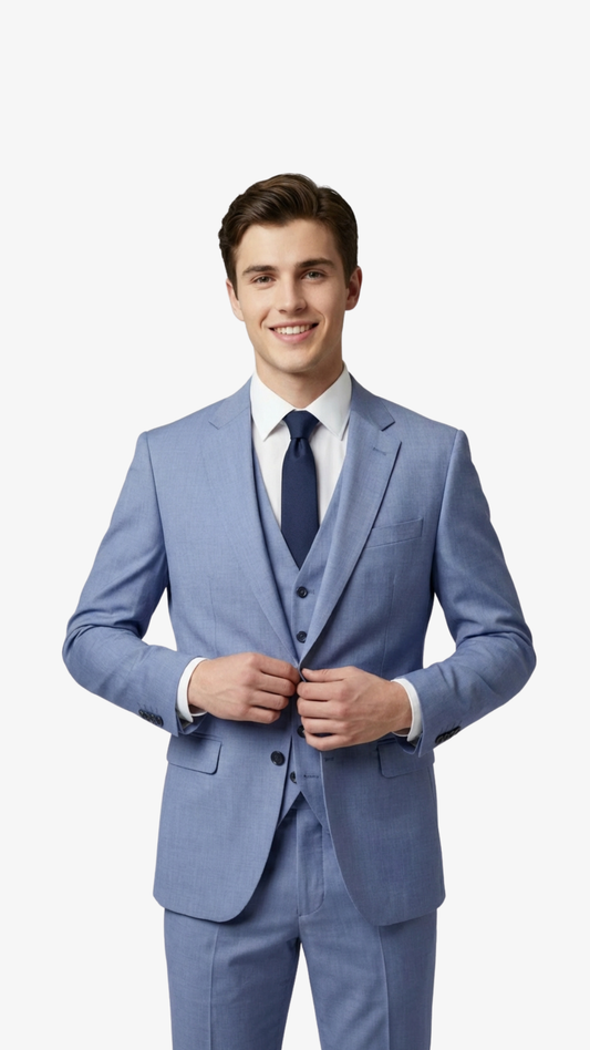 Sky Blue Suit