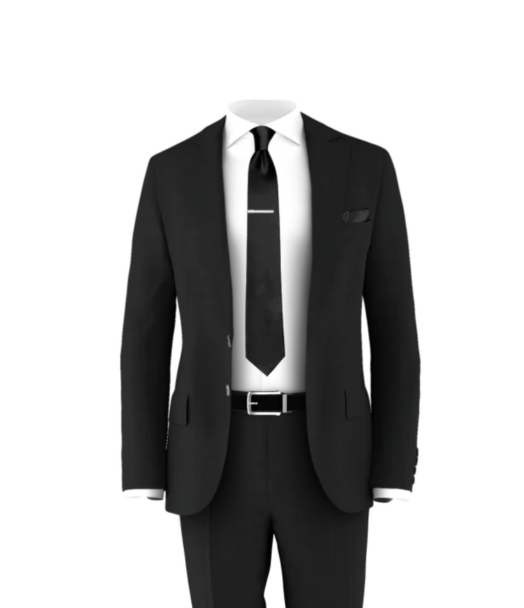 Black Suit Black Tie