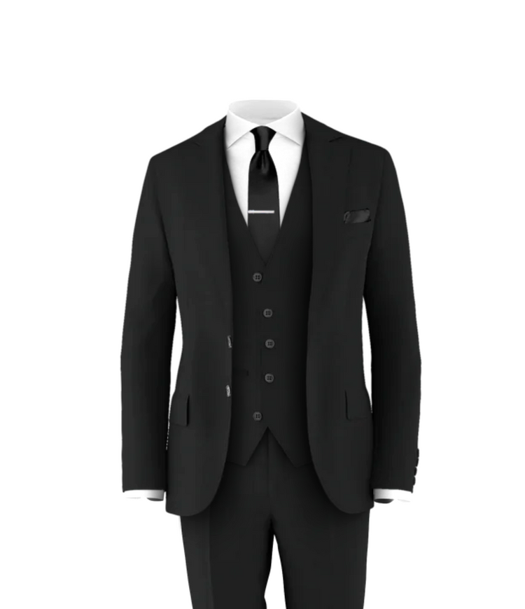 Black Suit Black Tie
