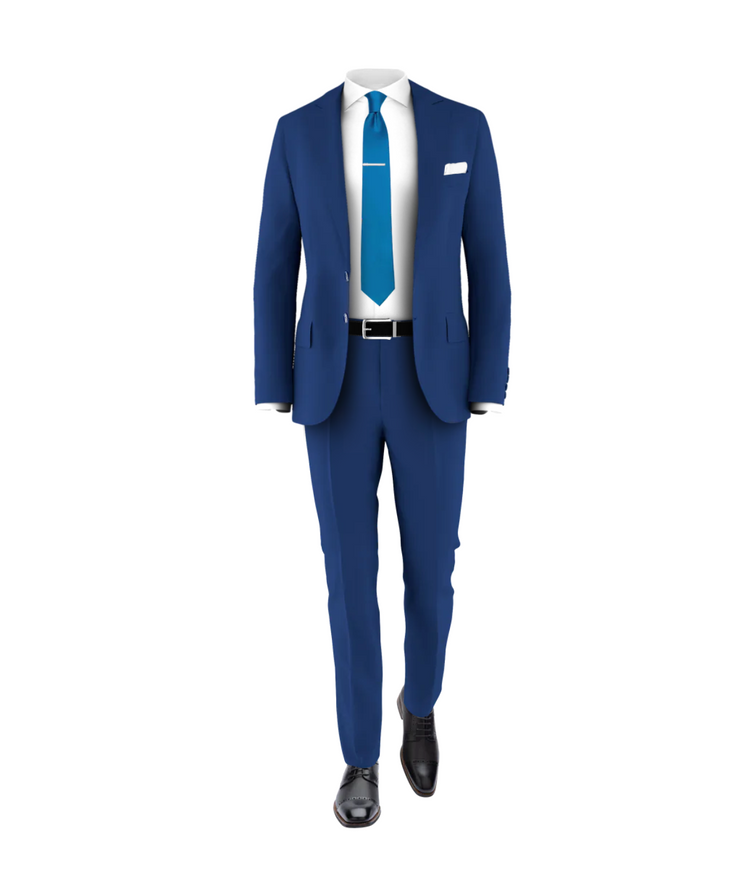 Blue Suit Blue Tie