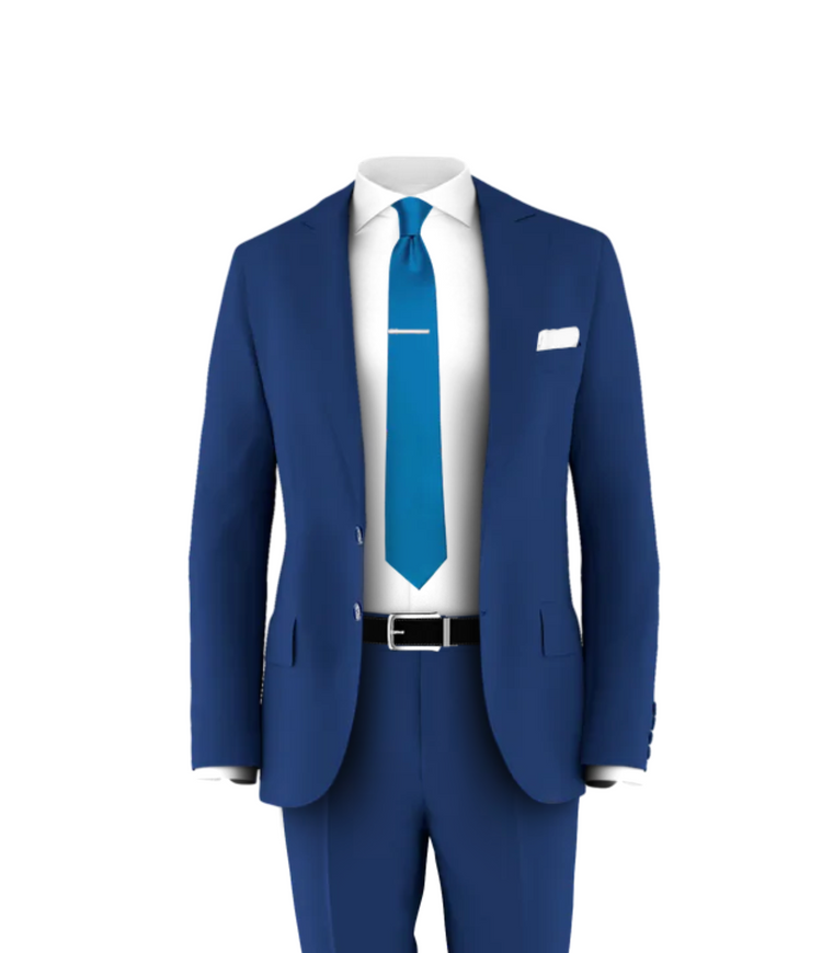 Blue Suit Blue Tie