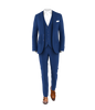 Blue Suit White tie