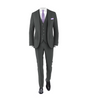 Charcoal Suit Lavender Tie