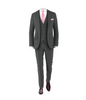 Charcoal Suit Pink Tie