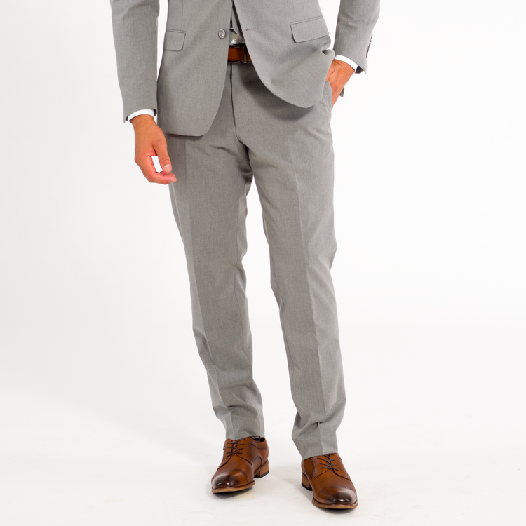 Light Grey Tuxedo Pants