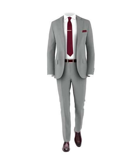 burgundy dress grey suit Suit Colors for Burgundy Bridesmaid Dress Harmony