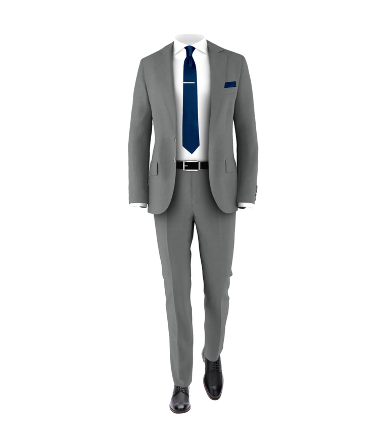 grey suit navy dress prom Grey Suit Navy Blue Prom Dress And Tux Grey Waistcoat Grey And Navy Blue Tux Navy