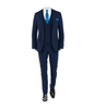 Navy Suit Cobalt Blue Tie