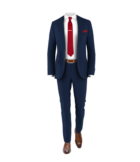 navy suit red dress prom Couple Blue Red Gown Navy Blue Suit And Red Dress Prom Red Bridesmaid Dresses With Navy