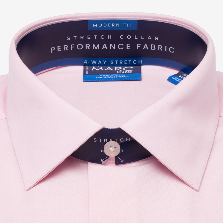 Pink Dress Shirt You'll Love | Grooms Club 16.5 36/37 / Modern / Pink Pink Dress Shirt You'll Love | Grooms Club 16.5 36/37 / Modern / Pink